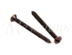 Саморез для выключателя / изолятора, цвет - красная бронза, ТМ  "МЕЗОНИНЪ", (40шт/уп) GE30002-33 GE30002-33