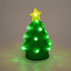 Акриловая светодиодная фигура Елочка 15х15х22 см, 20 светодиодов, батарейки 2хAA (не входят в комплект) NEON-NIGHT 513-322