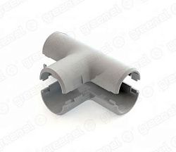 Тройник разъемный для труб D16мм (10/240шт) GE50170