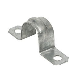 Скоба метал. однолапковая d16-17 мм (10 шт) EKF PROxima sm-1-16-17-r