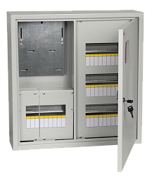 TITAN Корпус металлический ЩУРн-3/36 (560х550х165мм) IP31 IEK MKM32-N-36-31-ZO