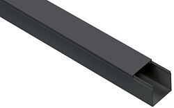 Кабель-канал 40х40 "ЭЛЕКОР" черный (24м) IEK EL-KK10-040-040-1-K02