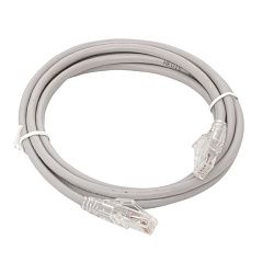 Патч-корд TERACOM PRO Cat.5E неэкран. UTP LSZH серый (1,5м) TRP-5EUTP-LSH-1.5M-GY