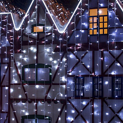 Праздничная гирлянда занавес белый 2*3м IP65 200-101 Elektrostandard Eurosvet a044057