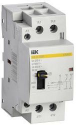 Контактор модульный с ручным управлением КМ63-20МР AC KARAT IEK MKK12-63-20