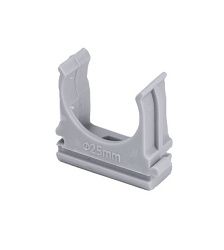 Крепеж-клипса Ø 25 цвета: серый (100шт/уп) DEKRON DEK0206-0025