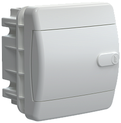 UNION Compact Корпус пластиковый ЩРВ-П-4 IP41 белая дверь IEK UIC-KP13-V-04-41-K01