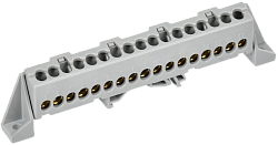 TEKFOR Шина L "фаза" в комбинированном DIN-изоляторе "Стойка" 6х9-17-Ср IEK TF-NN10-17-DP-K03