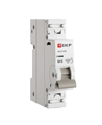 Авт. выкл. 1P 5А (В) 4,5kA ВА 47-63N EKF PROxima M634105B