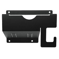 Держатель для угловых шлифмашинок до 125мм, настенный, с крючками, черный REXANT 38-0657