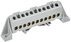 TEKFOR Шина L "фаза" в комбинированном DIN-изоляторе "Стойка" 6х9-11-Ср IEK TF-NN10-11-DP-K03