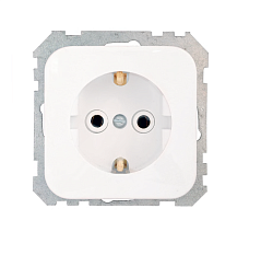 Розетка с заземляющим контактом скрытой установки (узел) РС16-470 134BY