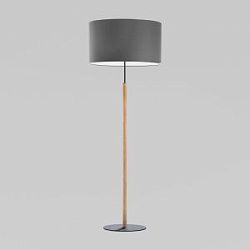 Торшер с абажуром 5218 Deva Graphite графит;светлое дерево Eurosvet a059529