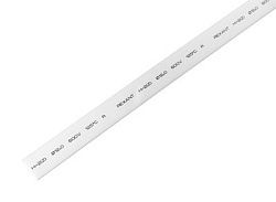 Трубка термоусаживаемая ТУТ нг 12,0/6,0мм, белая, упаковка 50 шт. по 1м REXANT 21-2001