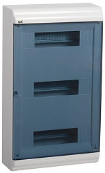 PRIME Корпус пластиковый ЩРН-П-36 модулей навесной белый IP41 IEK MKP82-N-36-41-05