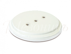 Подложка одноместная "Элегант", цвет-  белый, ТМ "МЕЗОНИНЪ" GE70711-01 GE70711-01