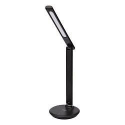 Светильник настольный REXANT Status LED, USB-зарядка устройств, 2700-6500 К, диммирование, 220 В, эффект тиснения под кожу 75-0219