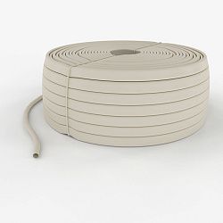 Трубка кембрик ТВ-40 ПВХ белый, Ø12 мм REXANT 49-5011