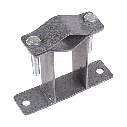 Кронштейн для мачт плоский П-образный, 10см REXANT 34-0594