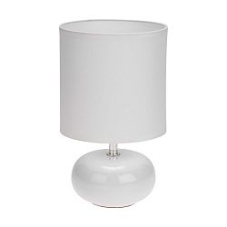 Светильник декоративный настольный Форте, основание белого цвета, белый абажур, цоколь Е27, 60Вт REXANT 603-1025