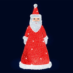 Декоративная 3D фигура Дед Мороз 355 см 501-773