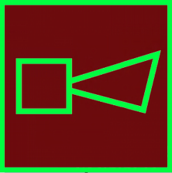 008 Знак Сигнально-звуковое устройство код F11 пленка 100х100 ZN008