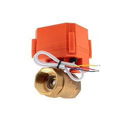 Кран шаровый с электроприводом 1 дюйм Nautilus КЭ-25 REXANT 82-0253