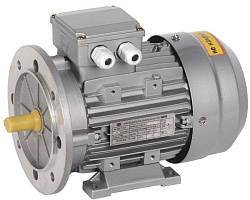 Электродвигатель асинхронный трехфазный АИС 80A6 380В 0,37кВт 1000об/мин 2081 DRIVE IEK AIS080-A6-000-4-1020