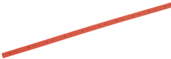 Трубка термоусадочная ТТУ нг-LS 45/22,5 красная (1м) IEK UDRS-D45-1-K04