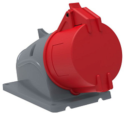 MAGNUM Розетка стационарная ССИ-125 32А-6ч/200/346-240/415В 3P+PE+N IP44 IEK PSN12-032-5