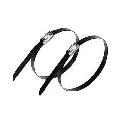 Стяжка кабельная стальная (304) с полимерным покрытием 200x4,6мм (50 шт/уп) REXANT 07-0208-5