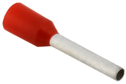 Наконечник НШВИ 1,0-10 темно-красный (100шт/упак) IEK UGN11-001-010-100