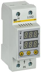 Реле напряжения и тока РНТ-д однофазное 36мм 32А IEK IVC21-1-32