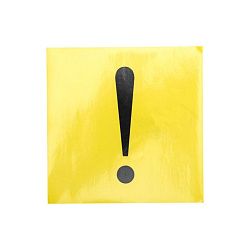 Наклейка информационный знак "Начинающий водитель" 150х150 Rexant 56-0034