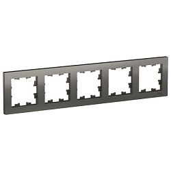 Рамка 5-м AtlasDesign универс. сталь SE ATN000905 1240482