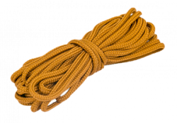 Шнур из п/э нити для фиксации проводов на изоляторах, цвет - медь, ТМ "МезонинЪ", (5м /уп) GE70005-3 GE70005-33