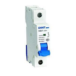 Автоматический выключатель NB1-63H 1P 40A 10кА х-ка C ® CHINT 179791