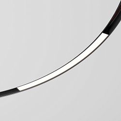 Slim Magnetic Трековый светильник для радиусного шинопровода 16W 4200K Planar чёрный Ø 1200мм a066510