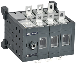 KARAT Выключатель-разъединитель ВРК реверсивный без рукоятки управления 3P 160А IEK KA-VR20-3-0160