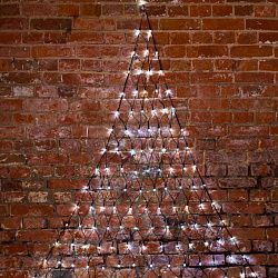 Гирлянда светодиодная Сеть треугольная 1,5х2х2м 136 LED БЕЛЫЙ черный ПВХ IP65 свечение с динамикой 230В блок в комплекте NEON-NIGHT 215-005