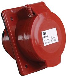 Розетка встраиваемая ССИ-425 3Р+Е+N 32А 380-415В IP44 IEK PSR42-032-5