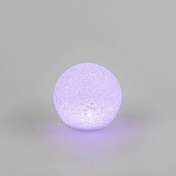 Фигура светодиодная Снежок RGB, 14 см 513-014