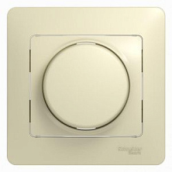Светорегулятор (диммер) Glossa LED RC 630Вт/В.А в сборе беж. SchE GSL000237 520108