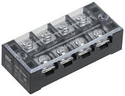 Блок зажимов наборный БЗН ТВ-1004 10мм2 100А 4 пары IEK YZN41-04-010-K02