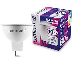 Светодиодная лампа Luminarte LSTD-MR16-10W4KGU5.3 10Вт 4000K GU5.3 LSTD-MR16-10W4KGU5.3