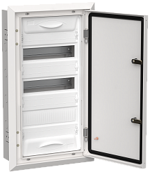 TITAN 5 Корпус металлический ЩРв-36 (1х36) 630х365х130мм IP31 белый (одна дверь) IEK TI5-50-V-036-31