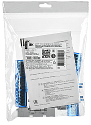 TEKFOR Шина N "ноль" изолированная на универсальном держателе 6х9-14-С IEK TF-NN10-14-KL-K07