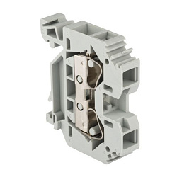 Колодка клеммная пружинная JXB-S-10 57А серая EKF plc-jxb-s-10g