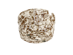 Корпус розетки потолочной фарфоровый, D70x40, цвет - мрамор GE70811-19