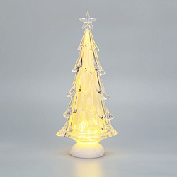 Фигура на подставке Елочка со звездой, 37см, теплый белый NEON-NIGHT 513-027